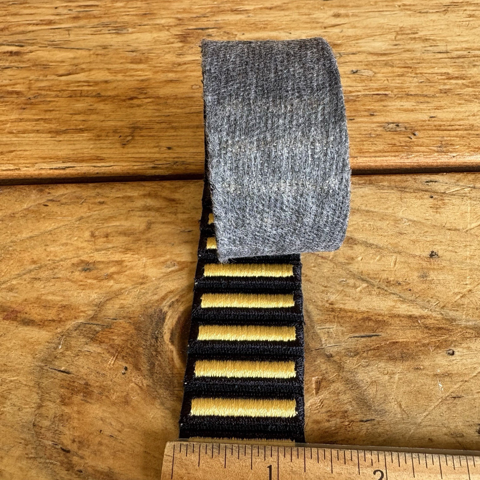 Army Overseas Bars Dress Blue SM Service Bars Strip of 101 Bars 1.25” Long