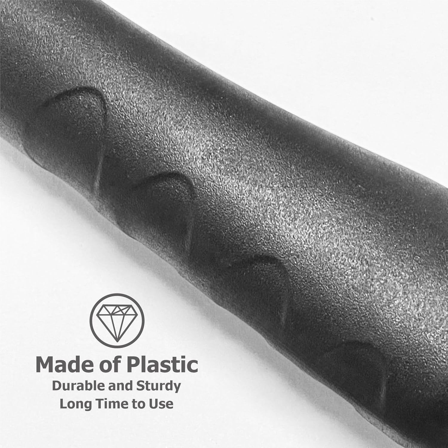 Rollator Hand Grip for Rolling Walker Replacement - 0.78" (20mm), Black-B