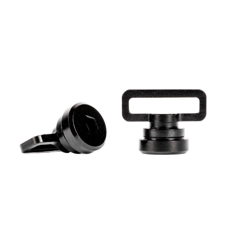 HK Army Paintball Aluminum Goggle Mask Chin Strap Screw Parts Replacement Set