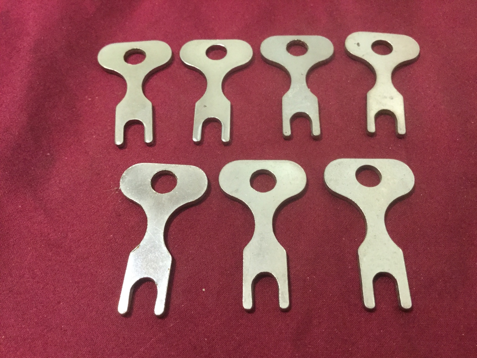 Slaymaker 1425 Flat Steel Switch Key, Set of 7 - Locksmith