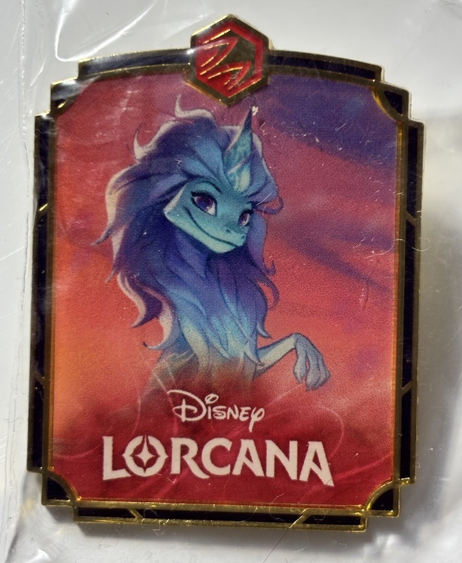 Disney Lorcana TCG Sisu Pin Raya and The Last Dragon League Promo NEW