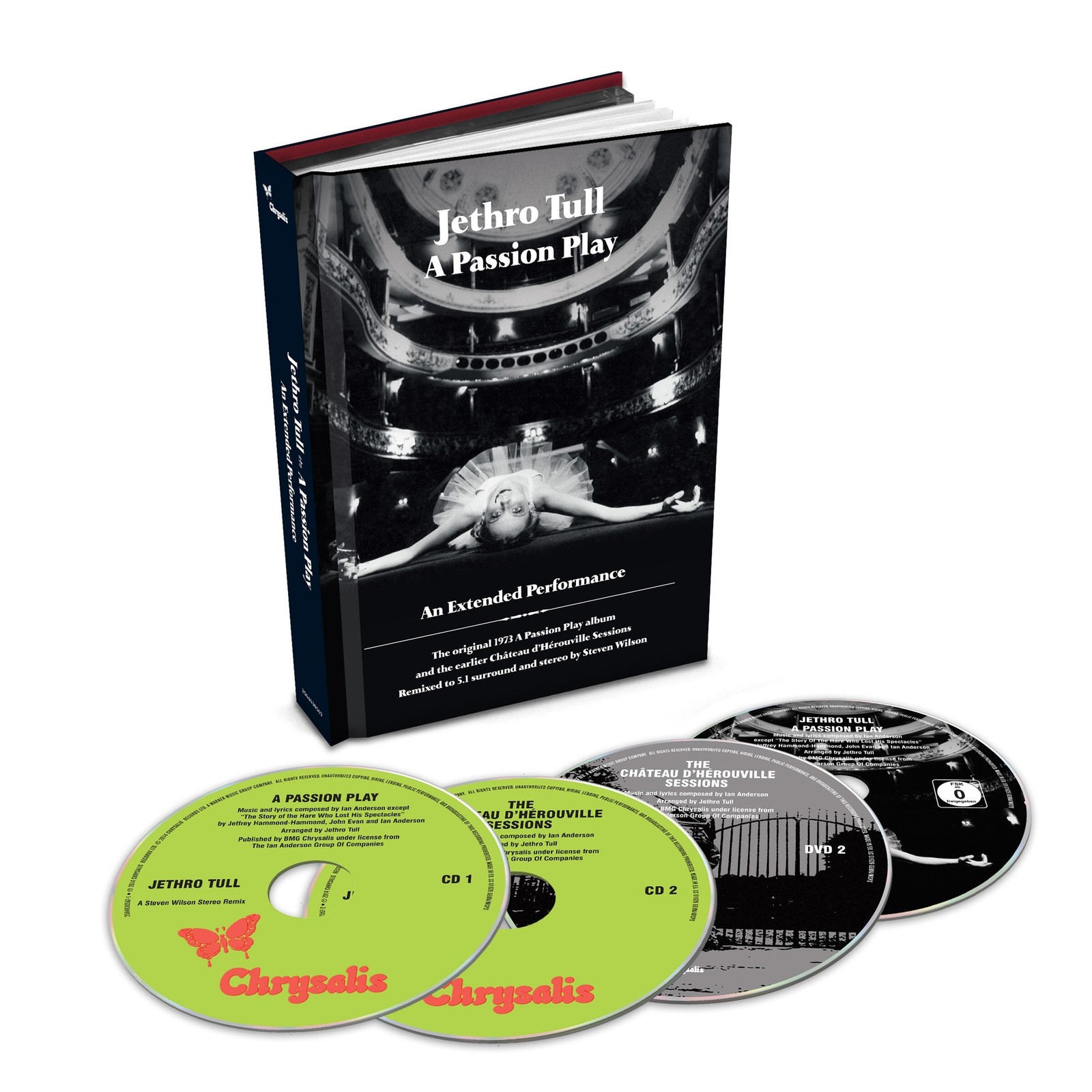 Jethro Tull A Passion Play: Extended Performance (CD) Expanded Album with DVD