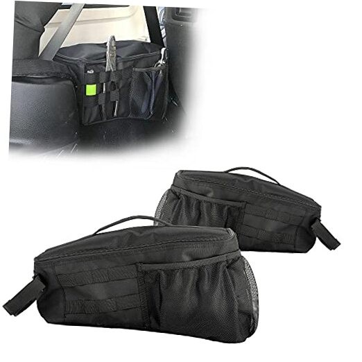 Compatible with 2007-2018 JKU 4 Doors Storage Bag Accessories Tools Bag Black