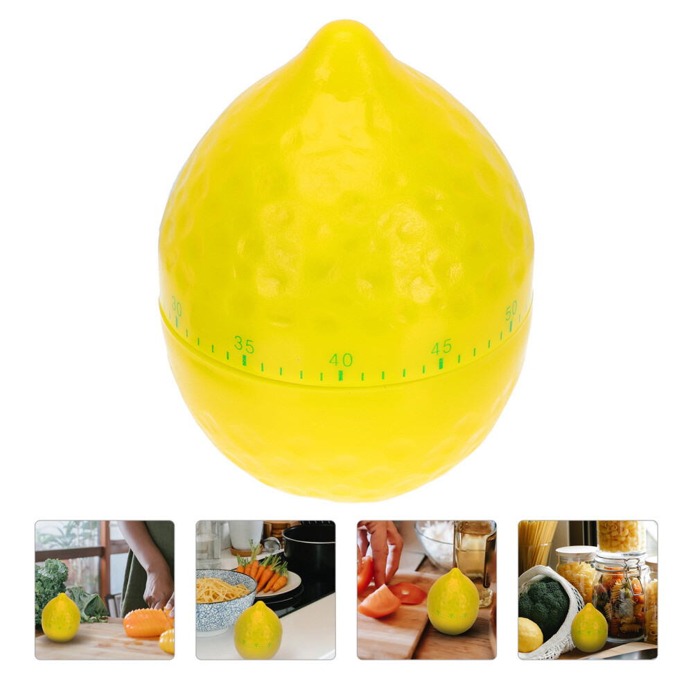 Manual Mechanical Timer Fruit Shape Kitchen Timer Cooking Countdown Tool .