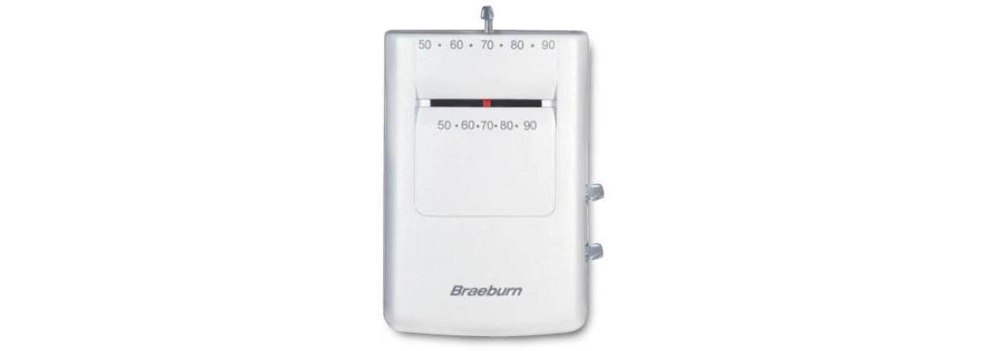 Braeburn Systems Builder Series 500 Mechanical Thermostat in White