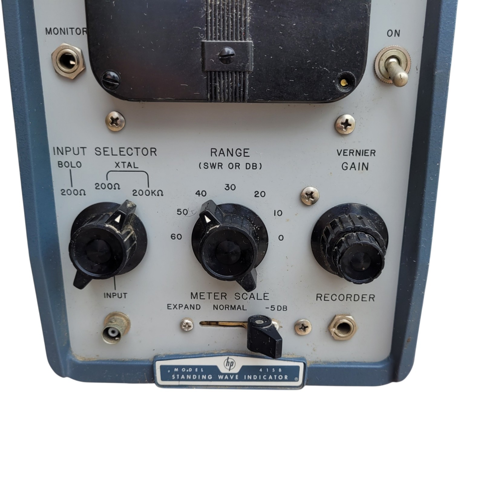 Vintage Hewlett Packard HP 415B Standing Wave Indicator