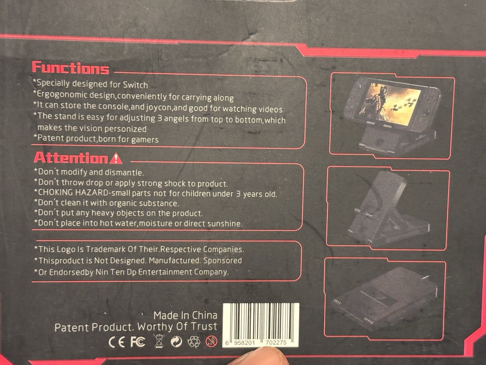 Nintendo Switch Accessory Bundle Lot