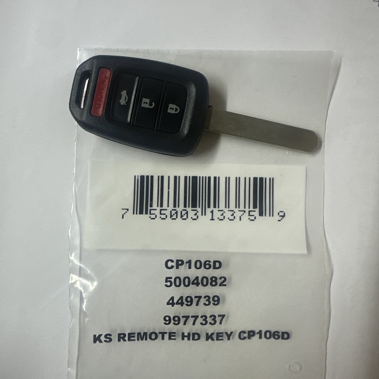 NEW Keystart Remote HD Key CP106D 5004082 449739 9977337