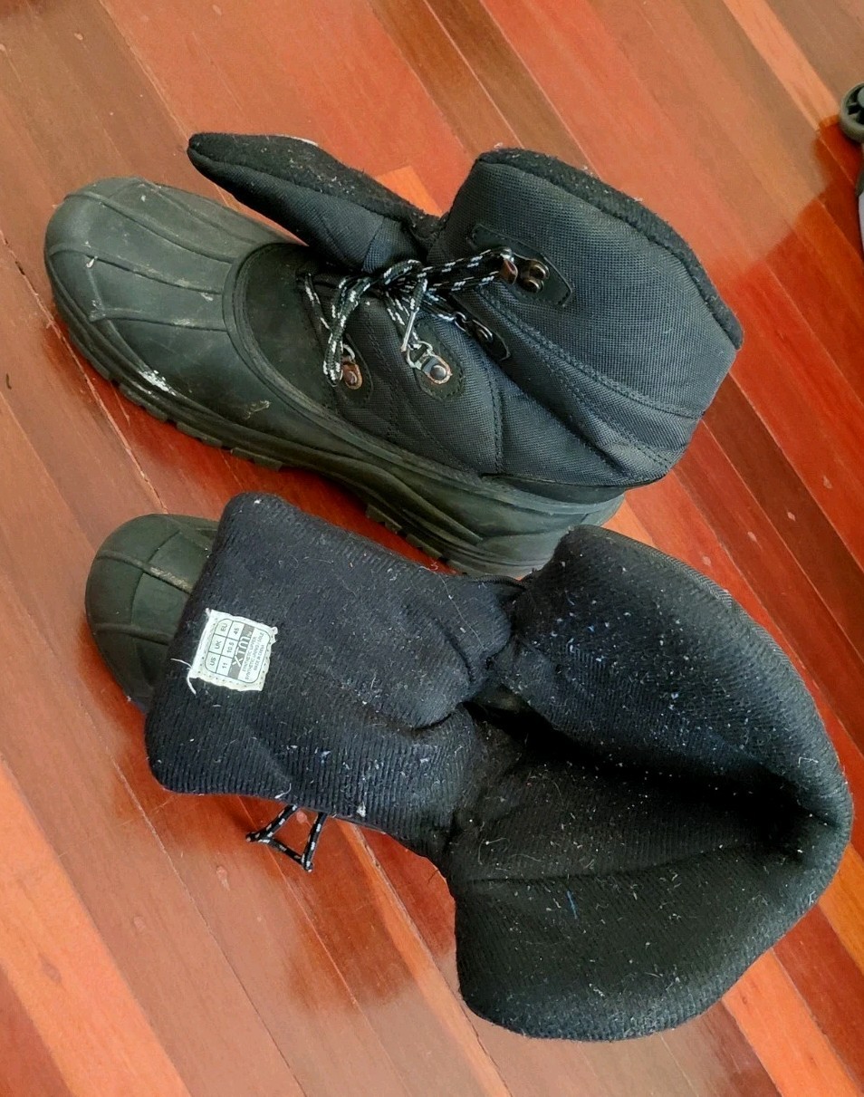 Waterproof Snow Winter Boots Warm Rain Boots Imsulated Outdoor Shoes $4 EXPRESS