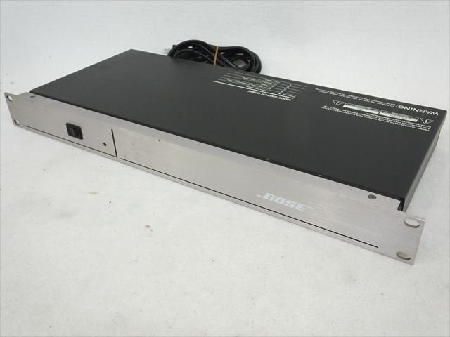 Bose 802C ii System Controller Rare Black Rackmount 802CII Used Tested 100V
