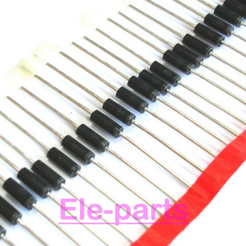 10 1N5341BRLG DO-15 1N5341B 1N5341 5 Watt 6.2V Zener Voltage Refulators Diodes