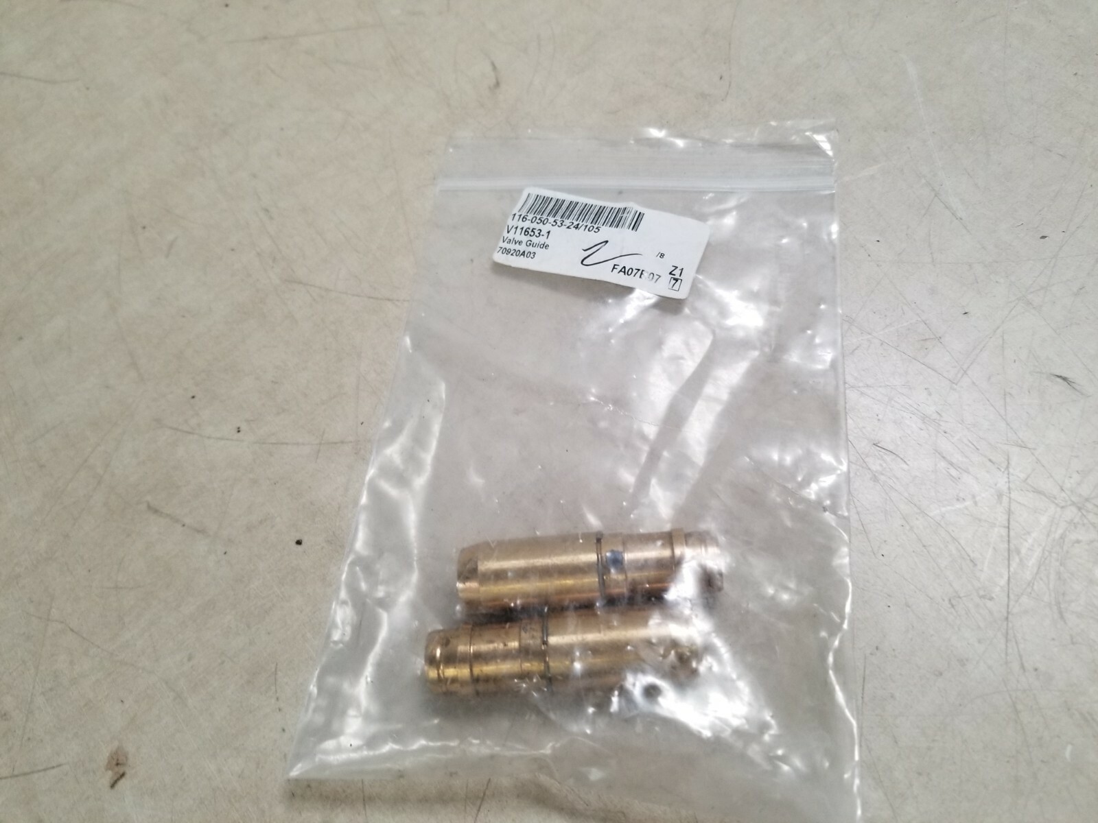 Lot of 2 - Valve Guide V11653-1