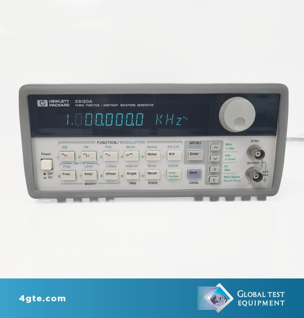 Keysight 33120A 15MHz Function/Arbitrary Waveform Generator