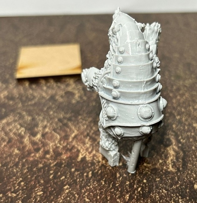 Maxmini Shield Maiden Bear Unpainted Resin Model
