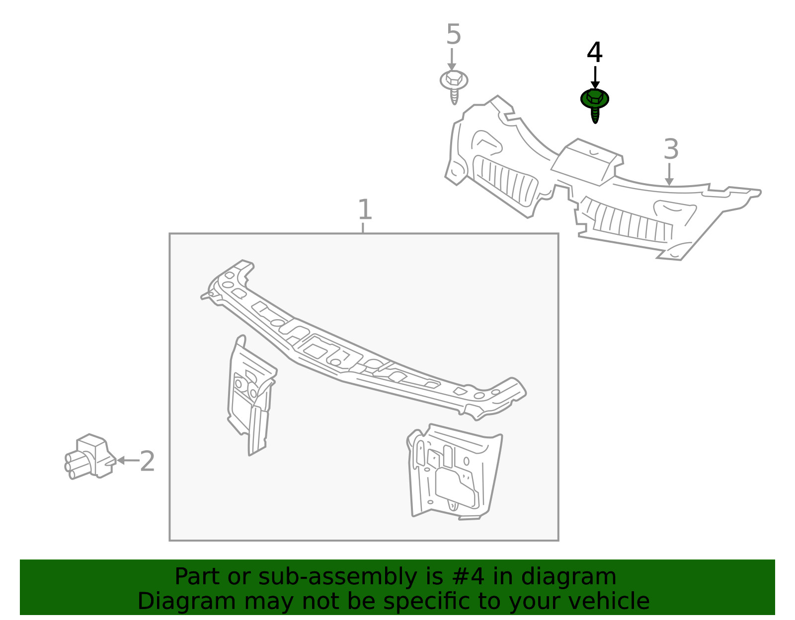 Genuine GM Multi-Purpose Retainer 94530397