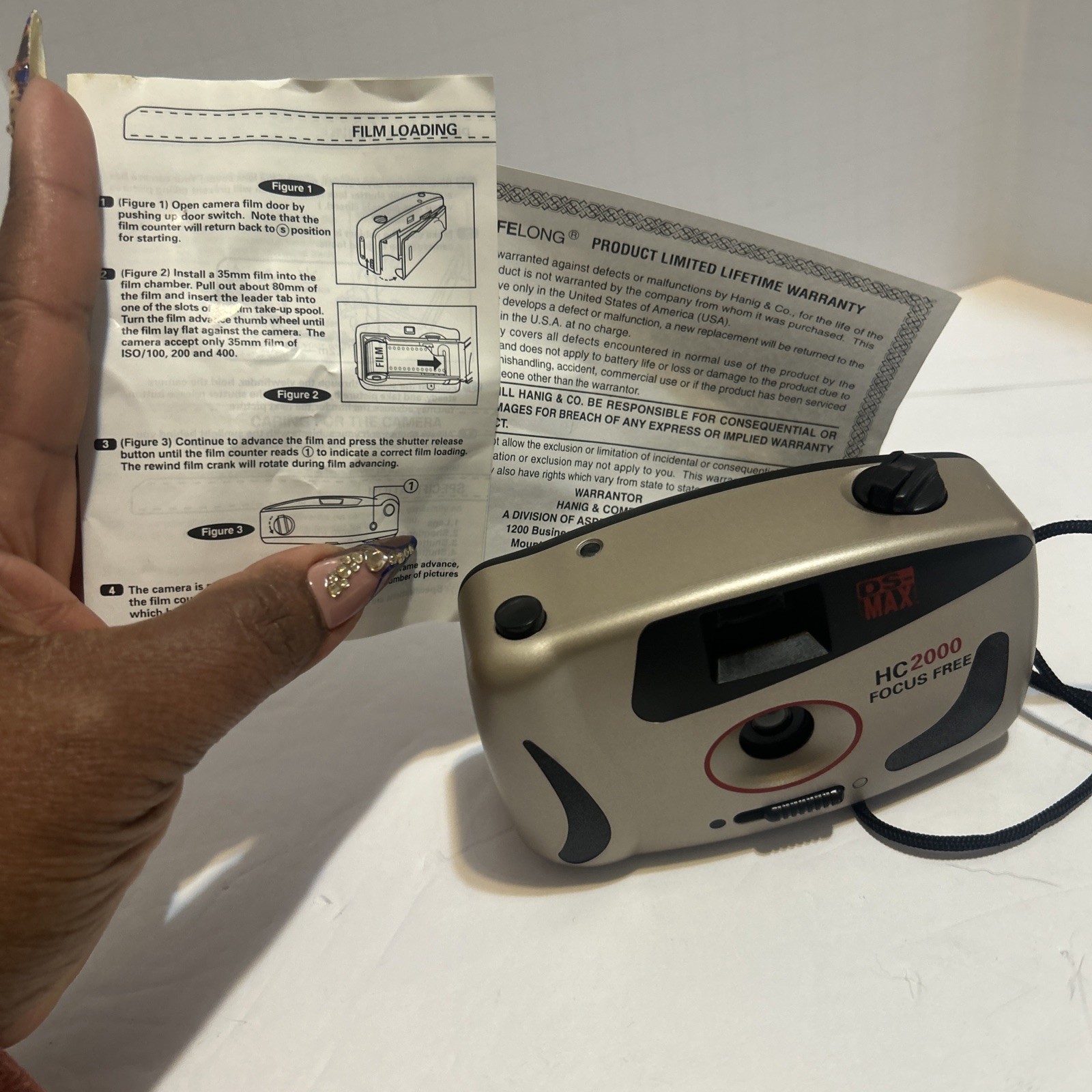 DS-Max HC 2000 35MM Film Camera Auto Focus Point & Shoot