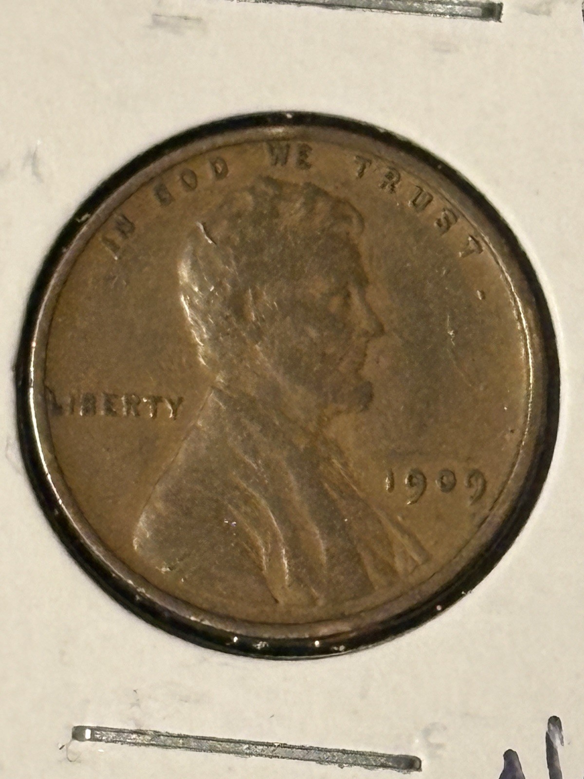 1909 Lincoln Cent VF+