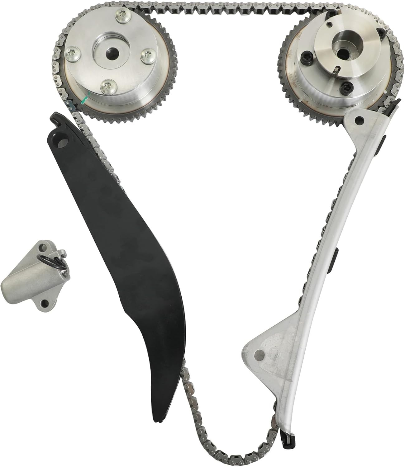 G4NB Timing Chain Kit W/ 2 Pcs VVT Fit for Hyundai Elantra Elantra GT Kia Soul F