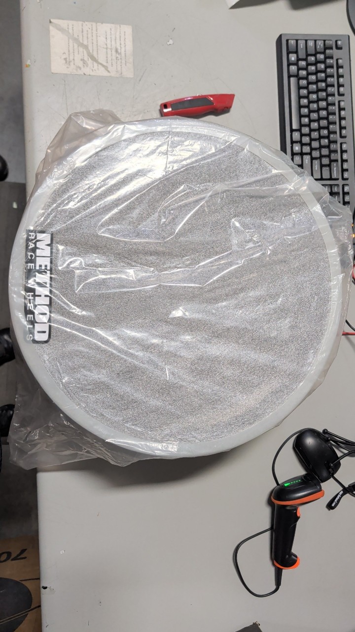 Method Percussion 22 Inch Bass Drum Head White