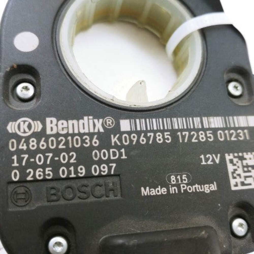 Damaged Bendix Straight Steering Angle Sensor - P/N BW K096785