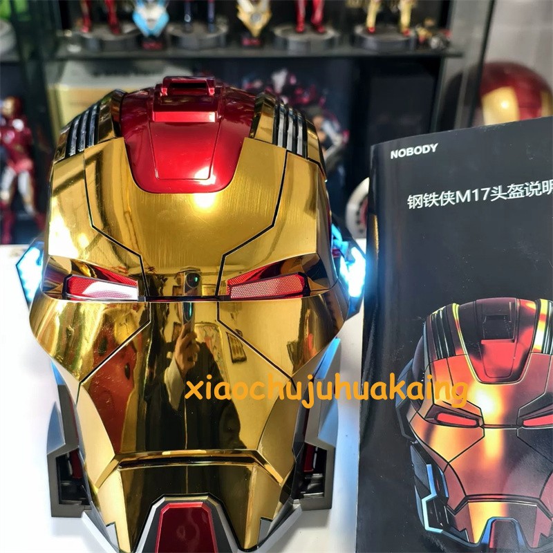Iron Man Helmet MK17 1/1 Wearable English Voice-controlled Mask Cosplay Props