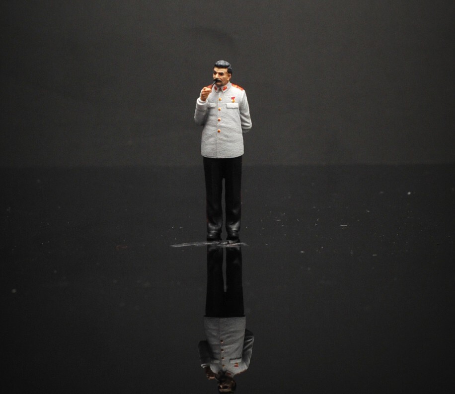 3D PRINT 1/64 WW2 RUSSIAN Stalin parade  fit 1:64 car street stand