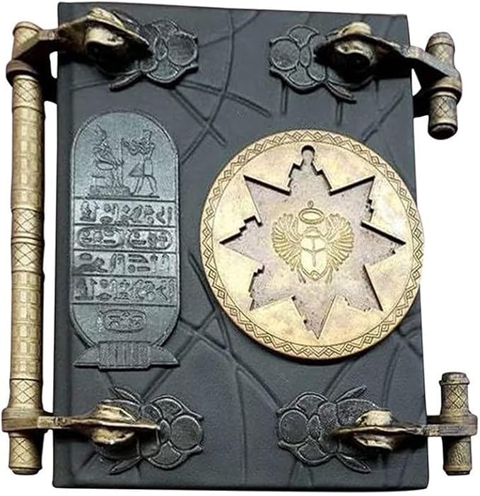 the Mummy Books and Key Set – Mummy Prop Replica in Resin – Authentic Collectibl