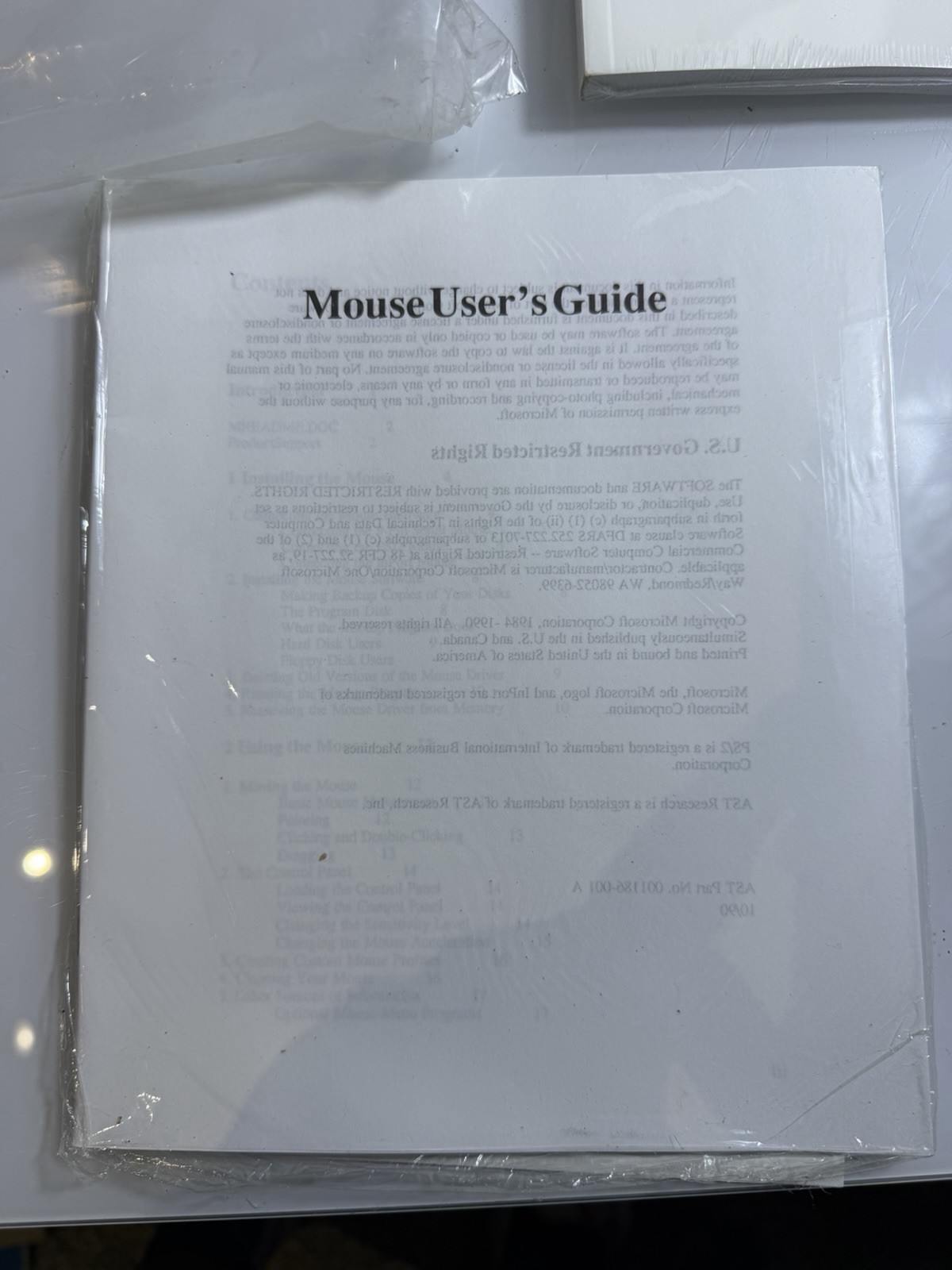 Microsoft Ms-dos 5.0 from AST Complete User Guide Brand New Vintage