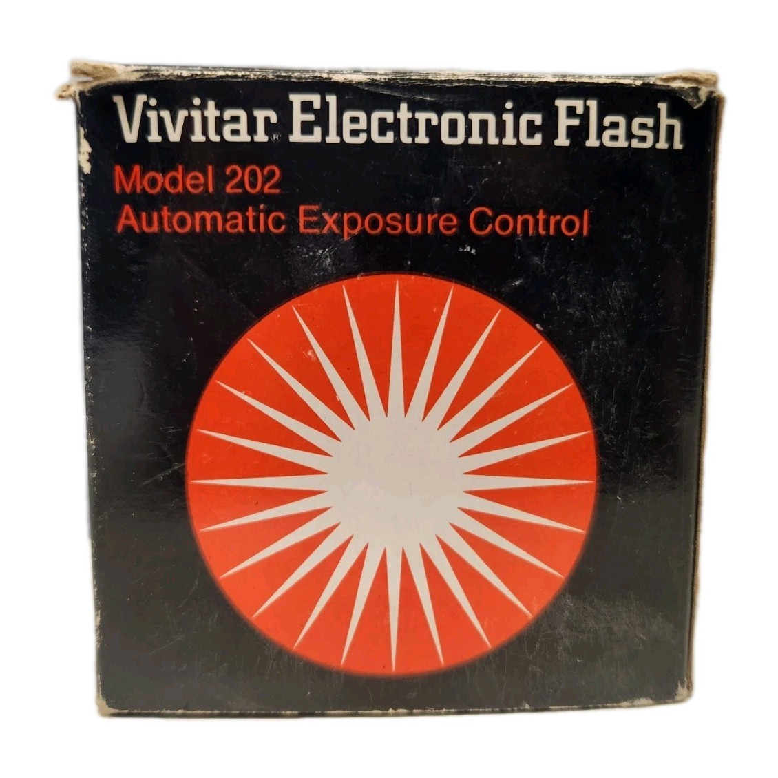 Vivitar 202 Auto Electronic Flash w/ Box Vintage Camera Flash