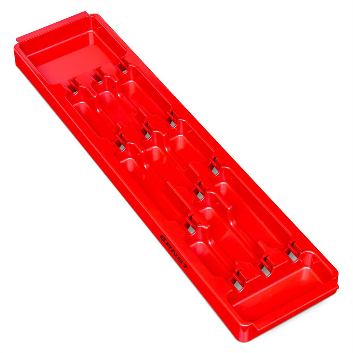 Ernst Mfg. 3/8” Ratchet and Extension Tray - Red