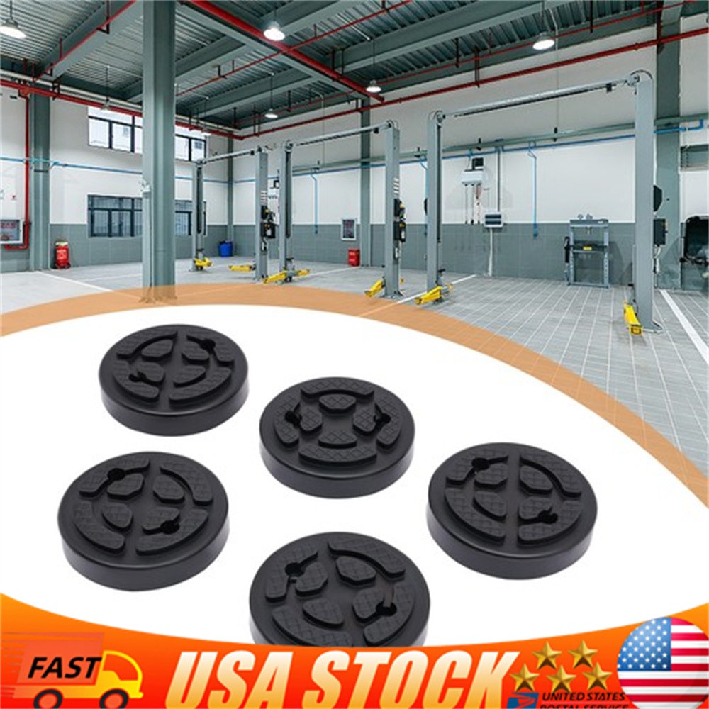 5pcs Set Rubber Lift Arm Pads For 2-Post Auto Truck Hoist Lift Pad For Auto Lift