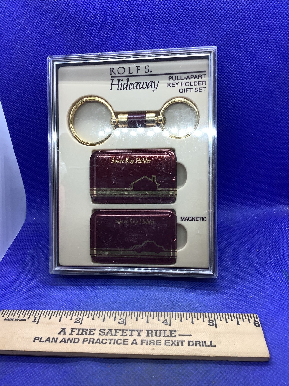 Spare Key Gift Set Hideaway Rolfs Hide The Key Pull Apart Holder Magnetic S18
