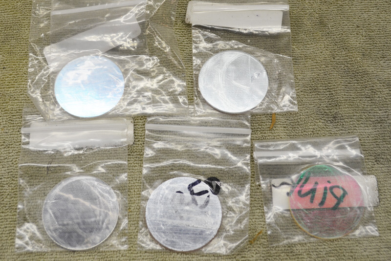 High End Systems colored filters 80510168, 80510171, 80510172