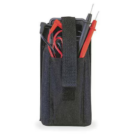 Clc Work Gear 5003 Tool Pouch, Tool Holster, Black, Polyester, 2 Pockets