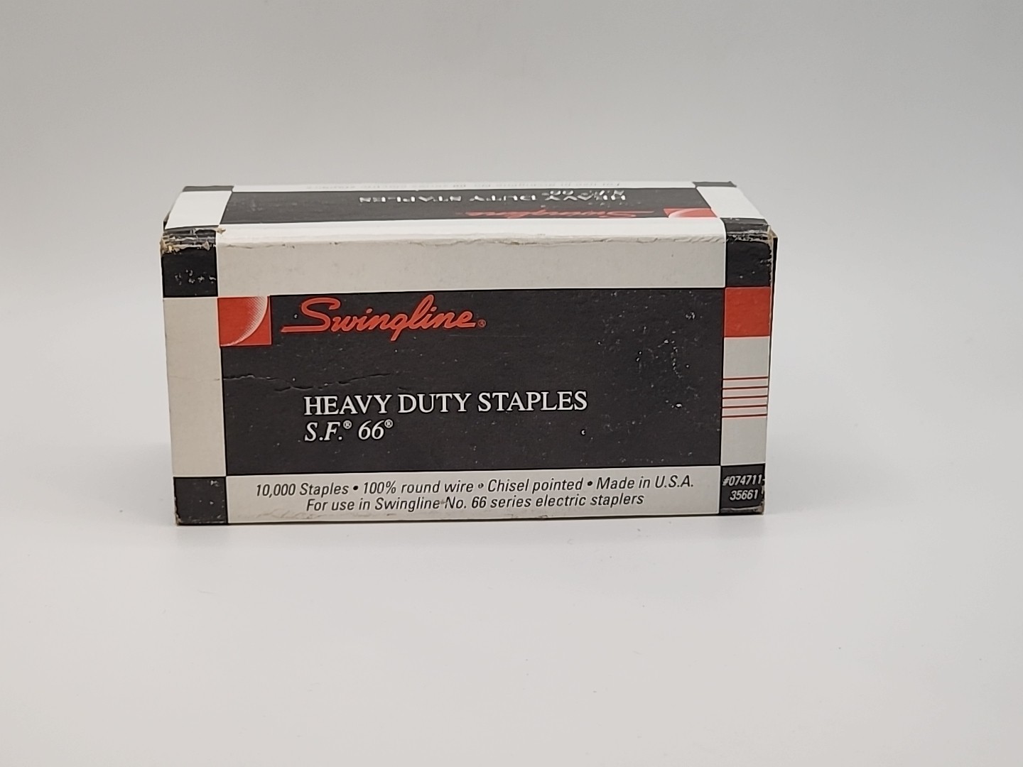 Swingline Heavy Duty Staples, S.F. 66, No. 66 Electric Staplers, box of 10,000