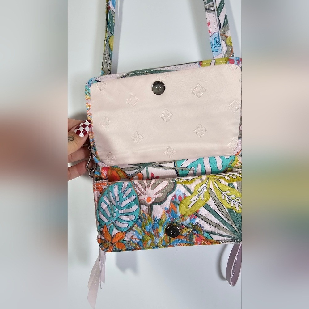 Vera Bradley Colorful Botanical Satchel