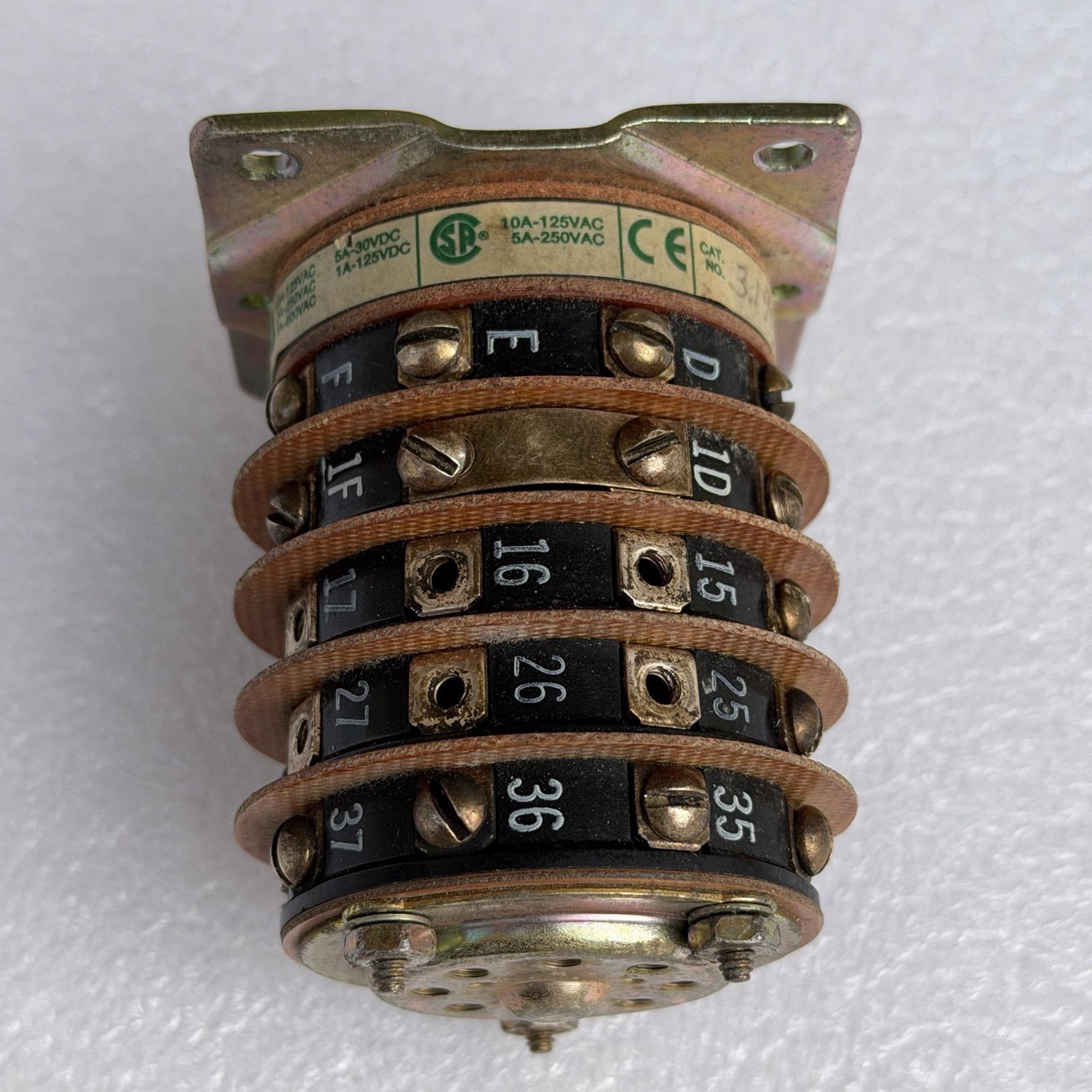 Electroswitch Series 31 31903NP Rotary Switch Surplus Spare Old Stock