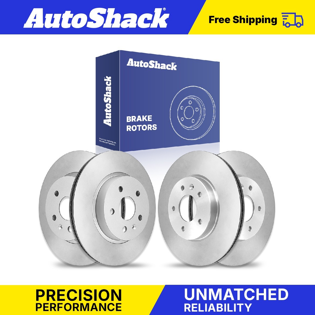 Front Rear Brake Rotors Set for Chevy Malibu Impala Buick LaCrosse Regal