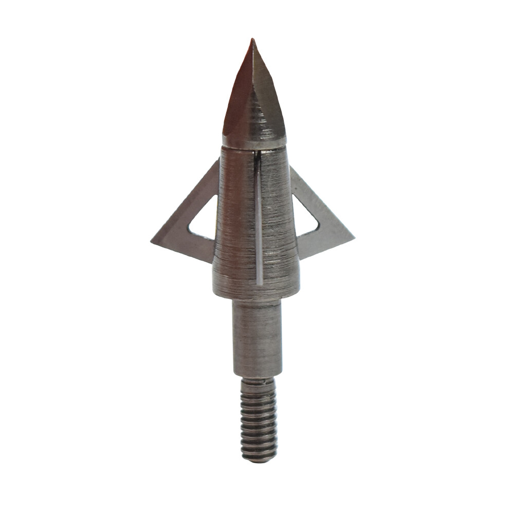 Archery Hunting Steel 3-Blade Arrow Heads 125 Grain Broadheads Hunting Shooting