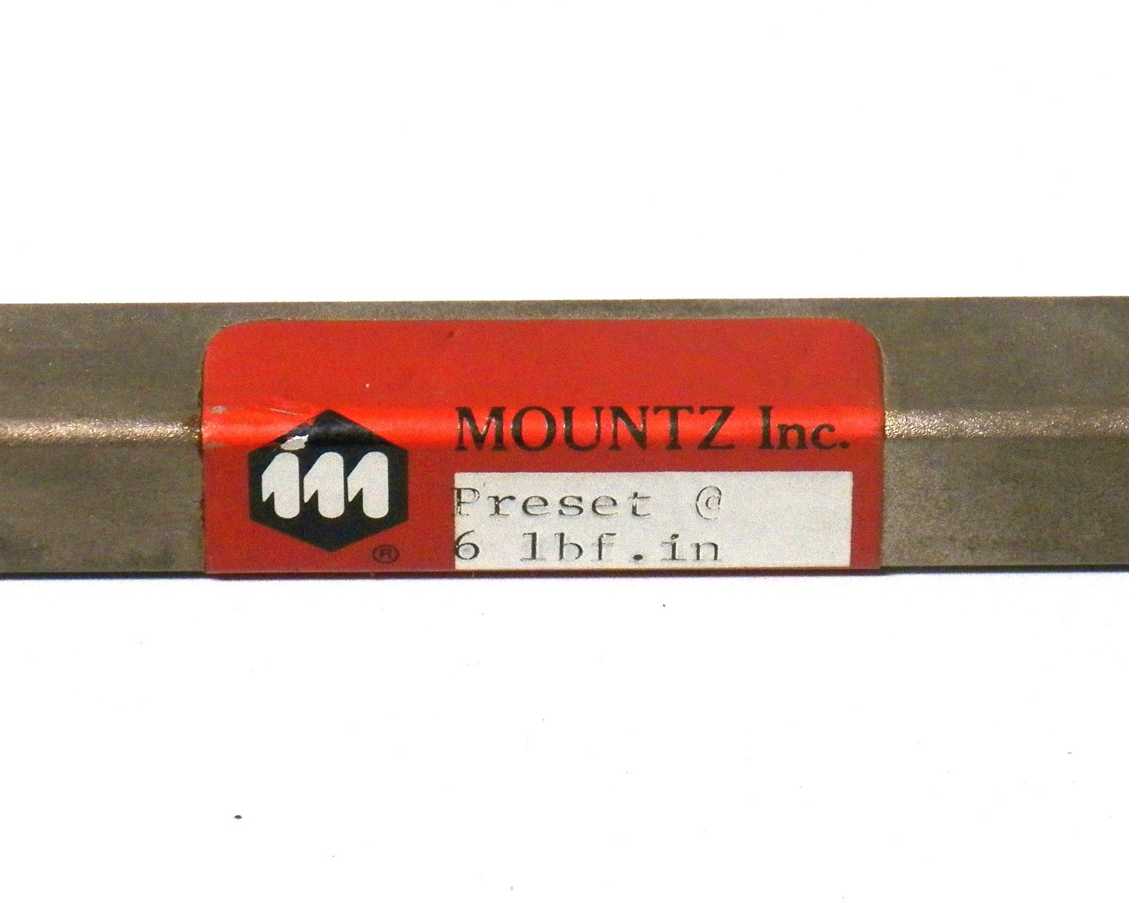 Mountz 3/32 Torque Hex Key - Preset 6lbf.in