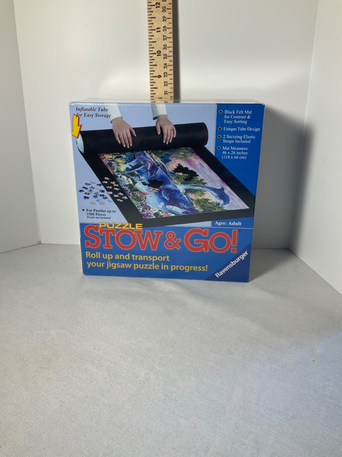 Ravensburger puzzle stow and go mat 46 x 26 sealed