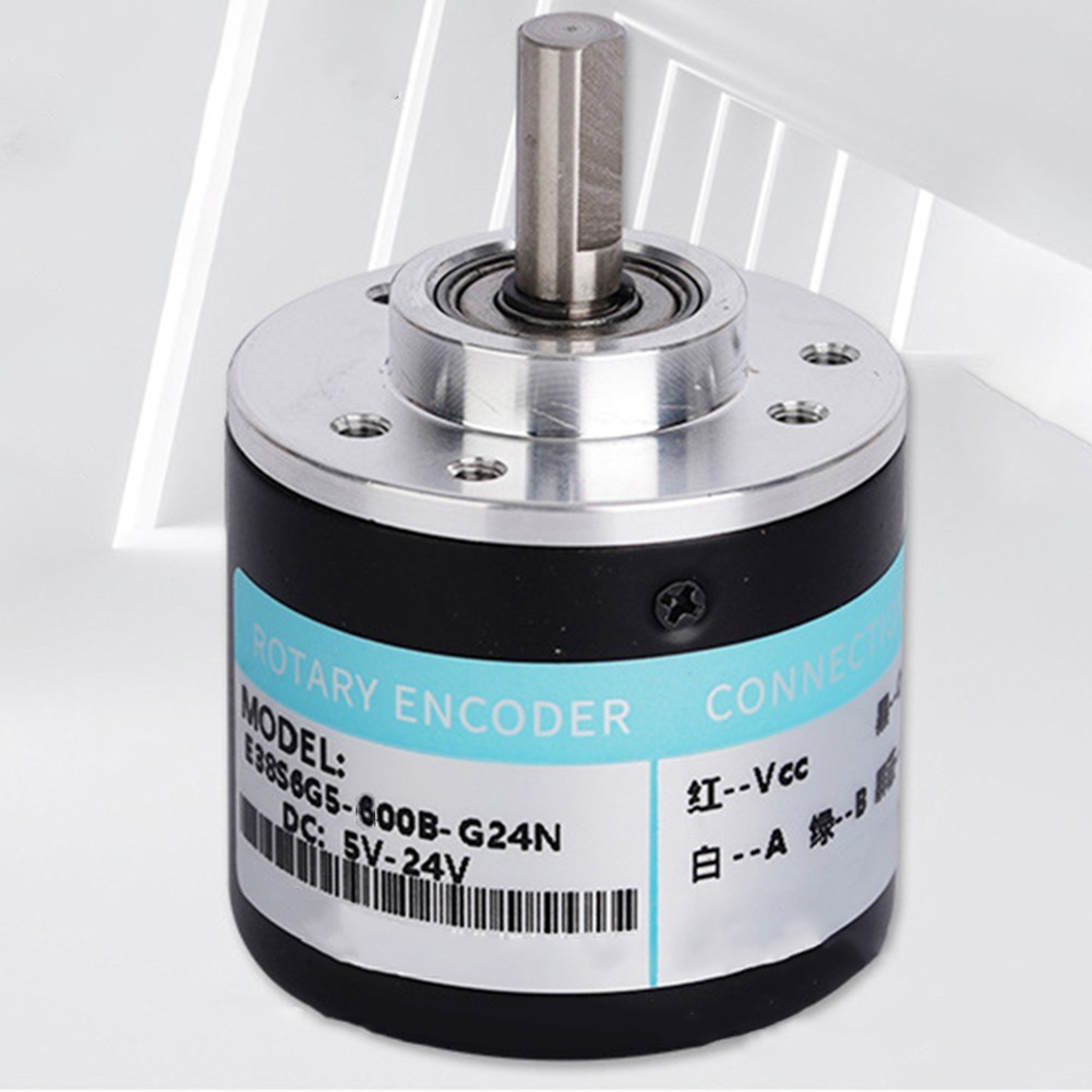 Dual Phase Rotary Encoder 600PR DC 5V 24V for CNC Robotics and Automation