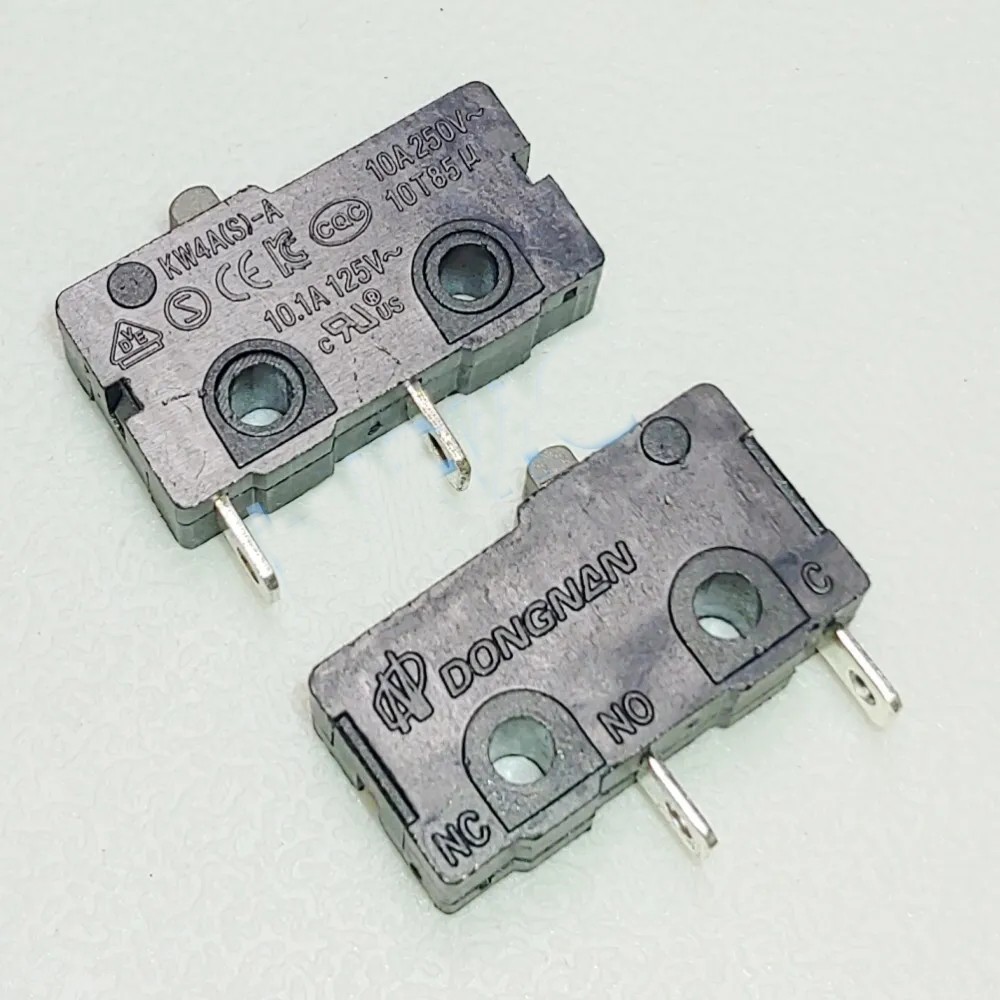 5PCS For DONGNAN KW4A(S)A 10A 250V Micro Switch 2 Pins
