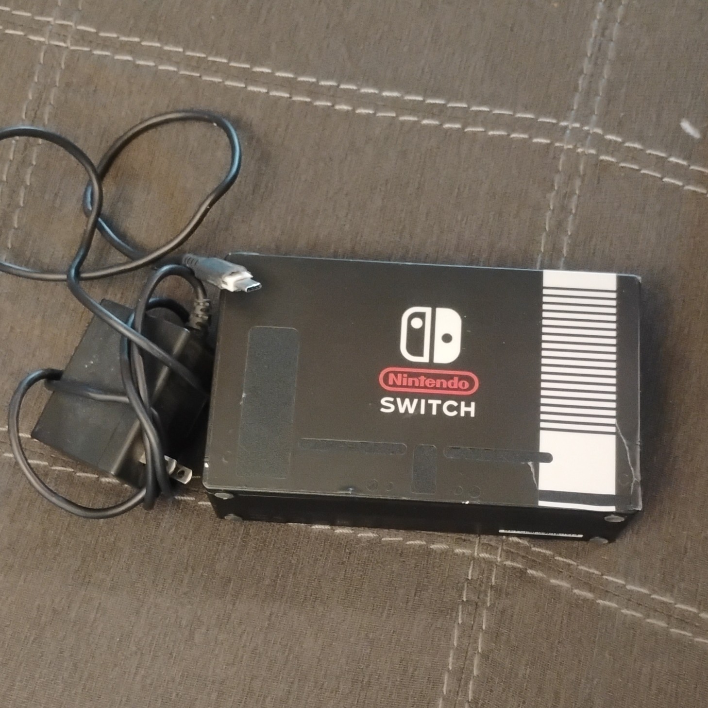 Nintendo Switch Charging Dock w/C Power Cable for Switch, Black
