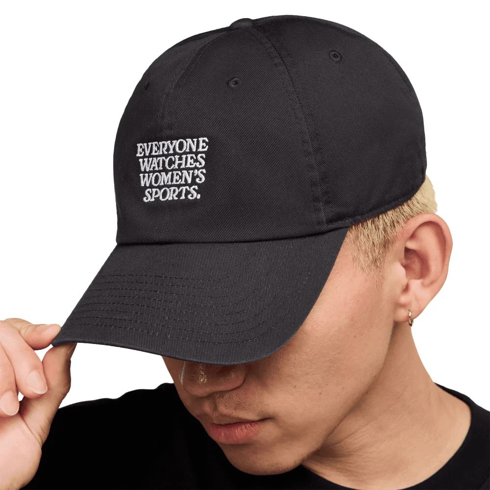 Nike TOGETHXR Off-Noir Cap Size M/L Everyone Watches Women's Sports IF9620 045