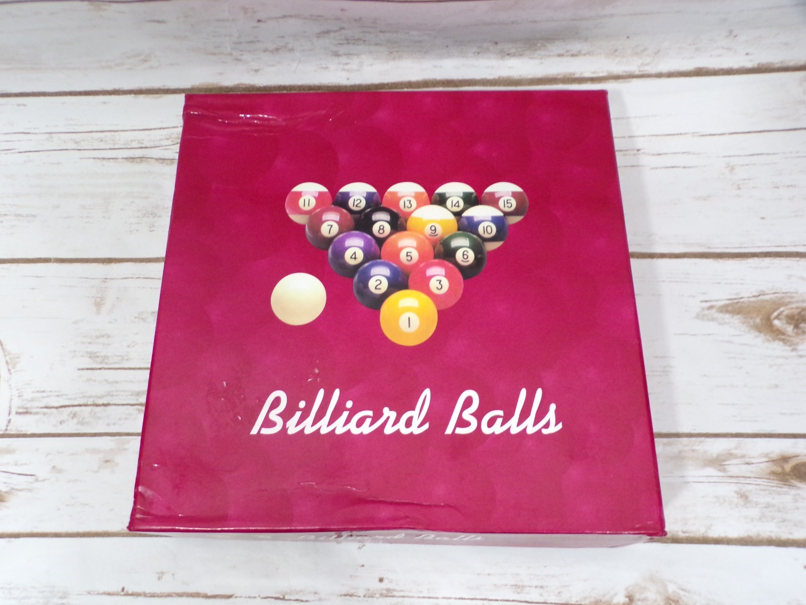 2-1/4" Regulation Size Standard Billiard/Pool Balls Complete 16 Ball Set