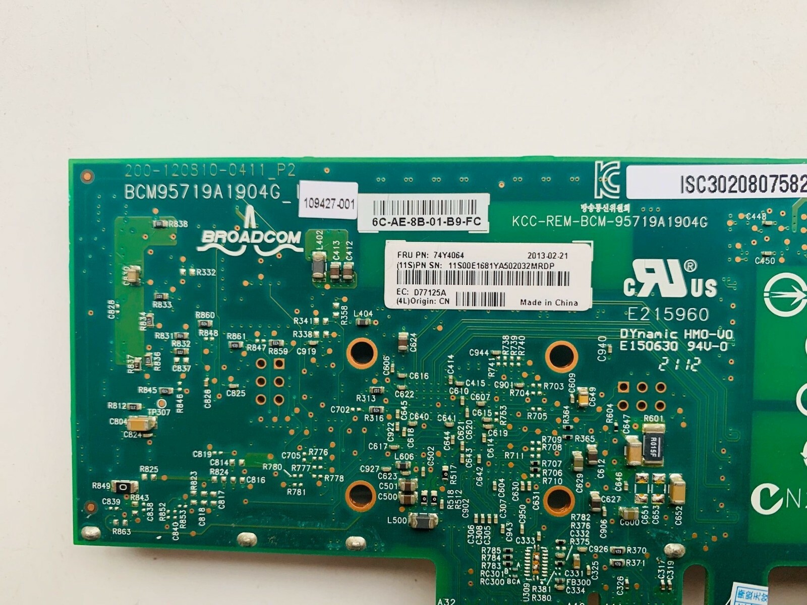 Quad Port Broadcom BCM 5719 BCM5719 Ethernet Network Card
