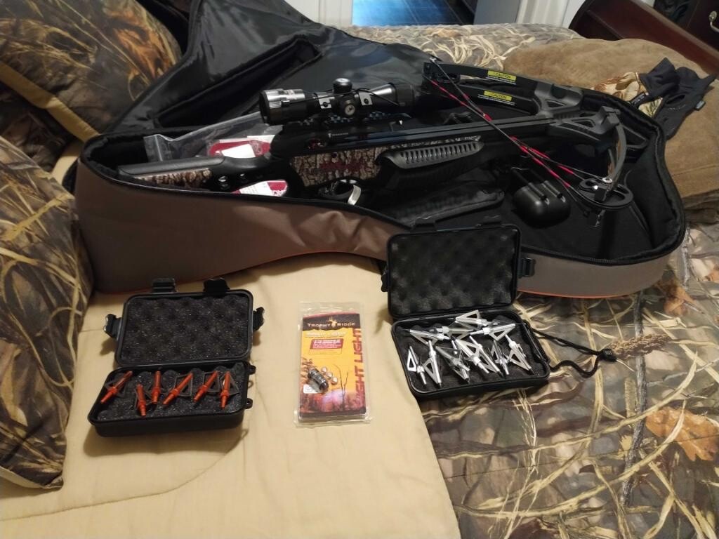 Barnett crossbow game crusher crossbow package includes game crusher crossbow
