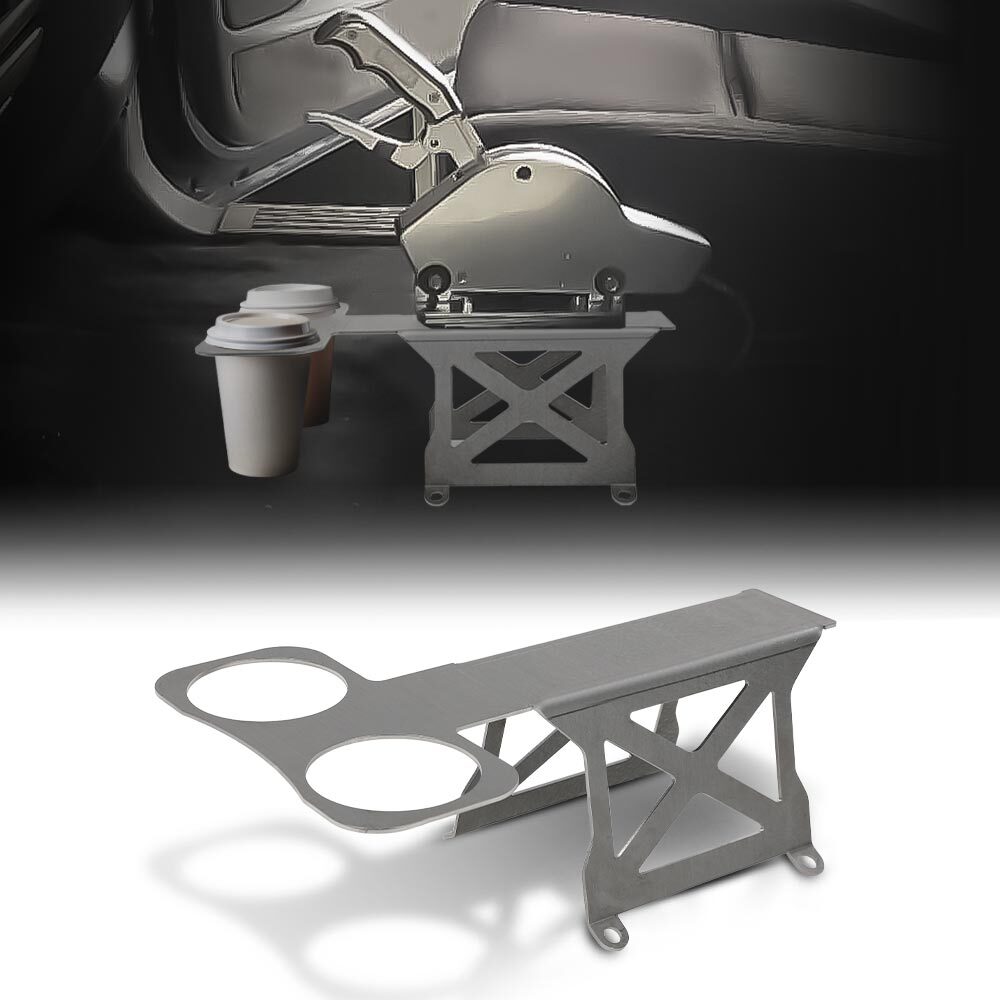 New 5" Tall Tunnel Mount Stand Drink Cup Holder Mega Shifter Ratchet Magnum Grip
