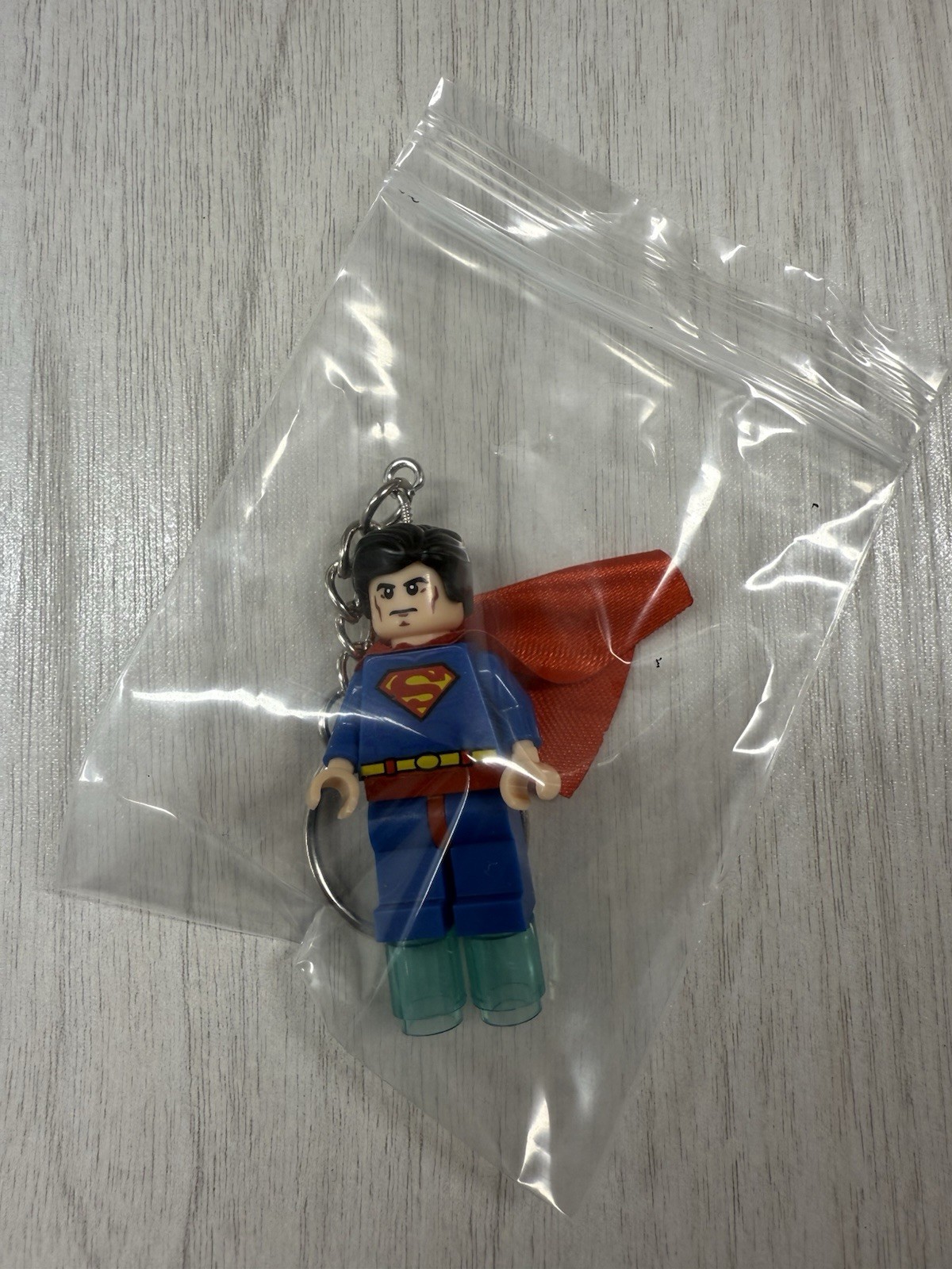 Superman Minifigure Keychain